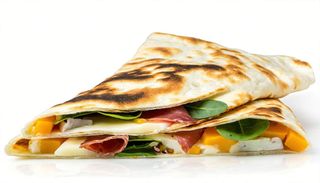 Bresaola, caprino, maionese e funghi