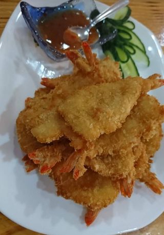 17. Langostinos Rebozados