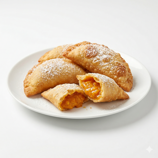 Pastel de calabazas fritas (南瓜饼)
