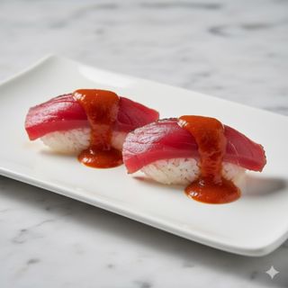 Aburi flambeado de atún (2 uds.)