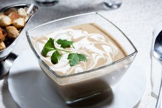 Supă cremă de ciuperci