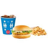 Мини пилешки бургер меню