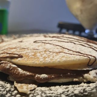 Vito il pancake, alla Nutella Bianca