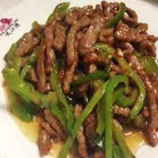 209. Ternera Con Pimientos Verde