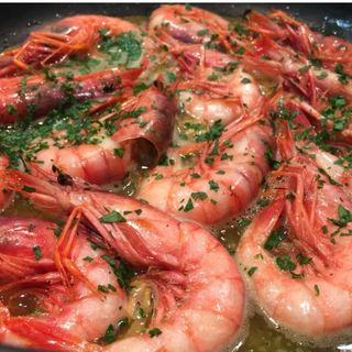 Gambas Al Sarten Al Cognac