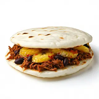 Arepa pabellón margariteño