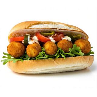 Bocadillo de shawafel