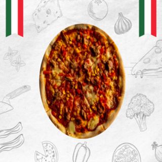 Kurczakowa z Kukurydzą Pizza 40 cm