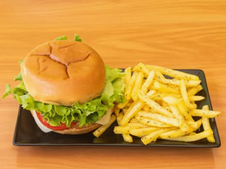 Chicken double burger