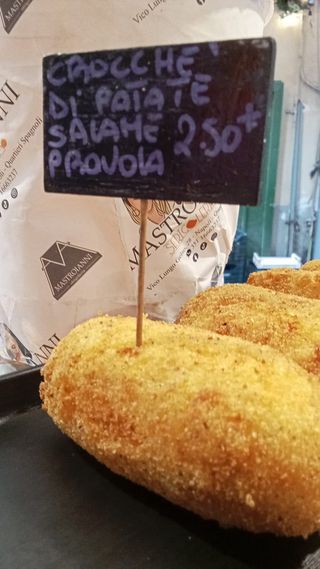 Crocchè salame e provola