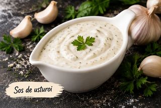 Sos alb cu usturoi