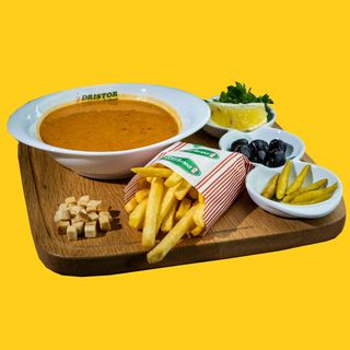 SUPA LINTE, CARTOFI, CRUTOANE