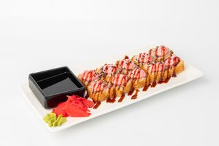 Степ запеченные роллы