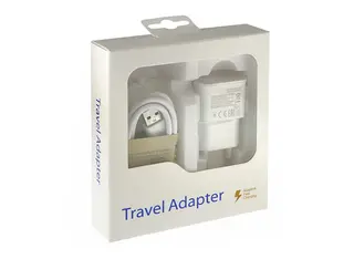 Мрежово зарядно устройство комплект HQ в кутия 220V - Мicro USB