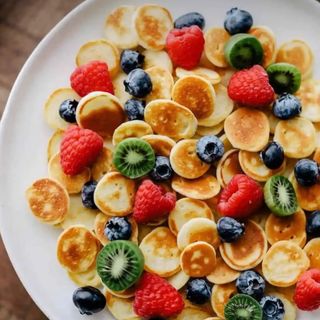 Mini pancake fruits rouges 