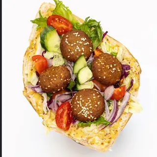 Kebab Bułka Z Falafelem