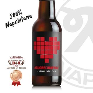 CuorediNapoli 33cl senza glutine ( birra artigianale Napoletana )