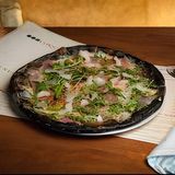 2x Crna corso pizza velika + 2 x cappuccino + 2 x Coca-Cola