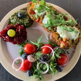 Chałka z bakłażanem 