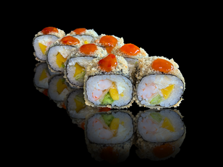 Теплий з креветкою