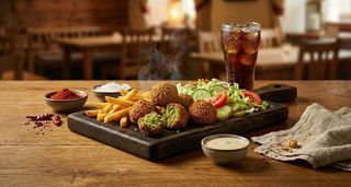Falafel farfurie