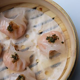 Ha Kao de langostinos y jengibre