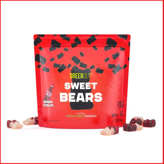 Żelki CBD GreenOut Cola - 30 sztuk w orginalnym smaku cola