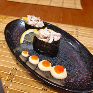 Gunkan Poulpe Citronnée