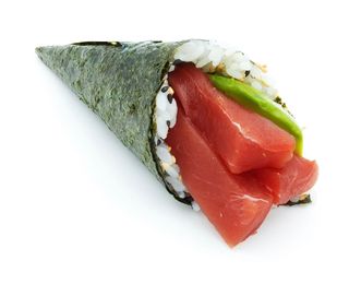 Temaki De Atún Con Aguacate (1 Pza.)
