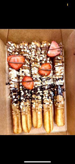 Churros Choco-Strawberry