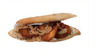 Bocadillo Pechuga Alioli y Cebolla Pochada