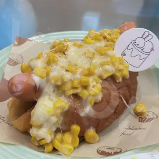 Hot Dog de Maiz con Queso