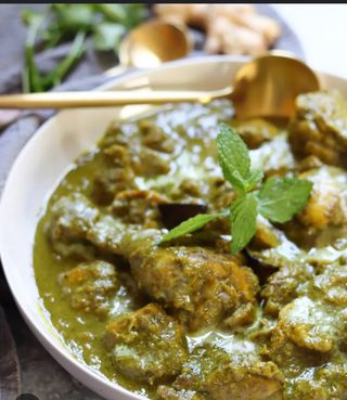 Gambas Saag