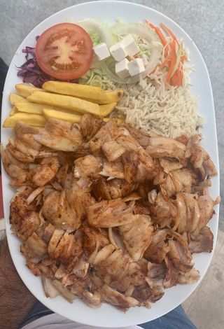 Menú Plato kebab Especial XXL