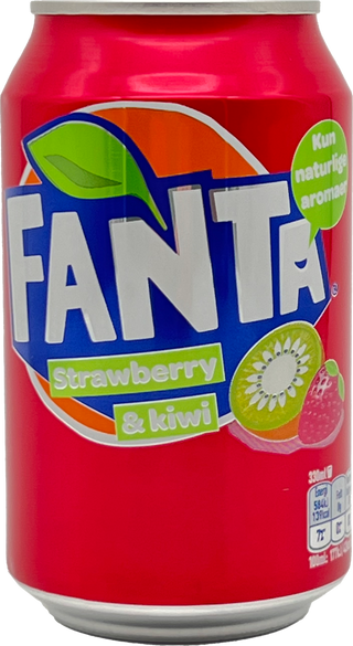 Fanta strawberry & kiwi 33cl