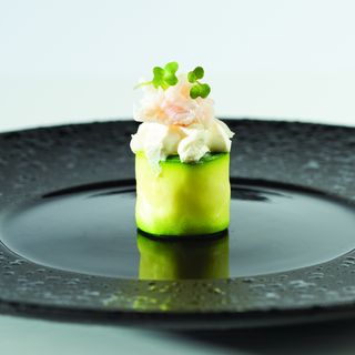 Gunkan ebi tartare 2 pezzi