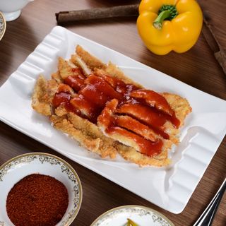 Куриные отбивные в кисло-сладком соусе