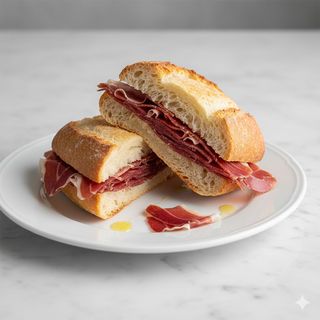 Entrepan De Jamón Ibérico