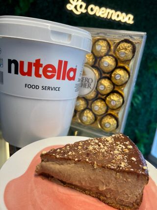 Cheesecake  Ferrero Rocher Y Nutella