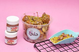 Bubble Waffle Pistache + Café