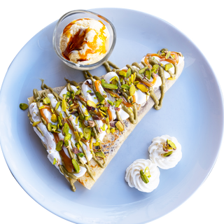 Crêpe pistache