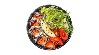 Боул з лососем