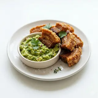 Torreznos Con Guacamole