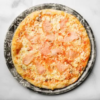 Posna Pizza Dimljeni losos porodična 50cm