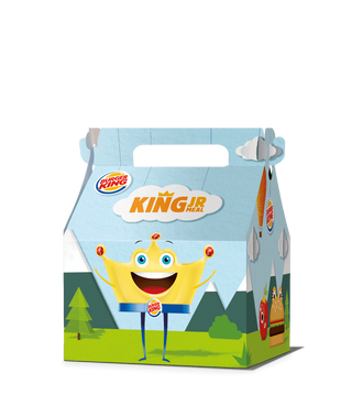 King junior hamburger menù