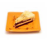 Tarta De Mango y Maracuyá cubierta de chocolate blanco