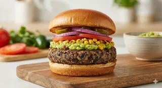 Meksički hamburger vegetarijanski