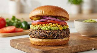 Meksički hamburger vegetarijanski