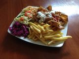 Toster kebab talerz