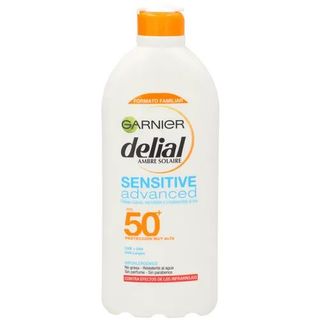 Leche Solar Proctectora FPS 50+ Garnier Delial 400 Ml.
